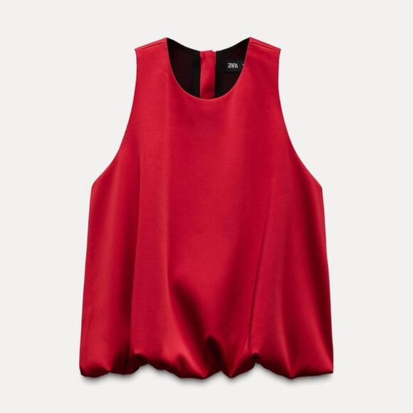 Zara Sleeveless Balloon Top - Picture 1 of 1